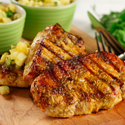 Caribbean Grilled Pork with Tropical Salsa